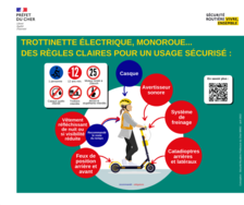 Trottinette électrique : les règles du code de la route à respecter